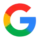 Image of the G logo for Google review icon in red, yellow, green and blue.